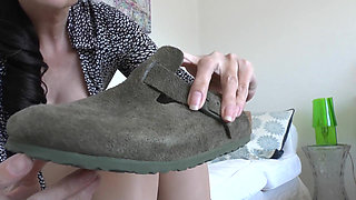 If You Don't Do Your Stable Boy Chores Properly, I'll Fuck Your Cock with My Slippers!