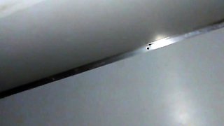 Girl's Secret Blowjob at Gloryhole