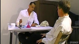Doctor Delivers Hardcore Lingerie Blowjob to Blonde Nurse