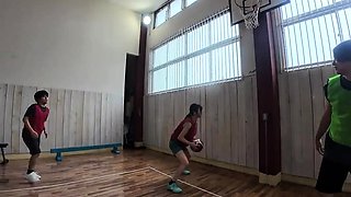 Japanese teen oil fingering her tight pussy