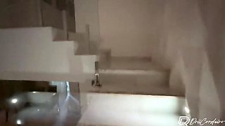 Hot Brazilian Brunette Fucked Hard POV - Creampie & Cowgirl Action