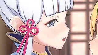 Genshin Impact - Ayaka and Aether Passionate Sex Scene - Sweet Moaning - 3D Hentai Animation