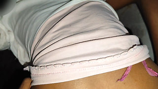 Secretly Called the Beautiful Sister-in-law at Night and Fucked Her in the Bathroom