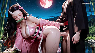AI Generated Nezuko Gets Fucked Demonally In All Position ( Demon Slayer )