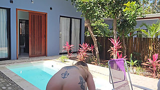 I Masturbate While the Gardener Cleans the Pool