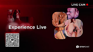 Blonde MILF Italian with Glasses Masturbates in Webcam Show - Luna_Riva