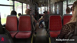 Public Bus Group Fucks Uma Hard