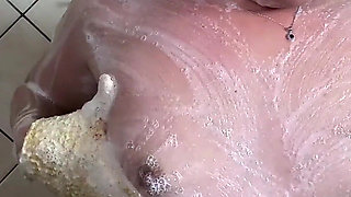 Enjoying a Long Luke Warm Soapy Shower