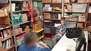 Skinny teen duo Wrex & Emma heat up office in steamy reality romp