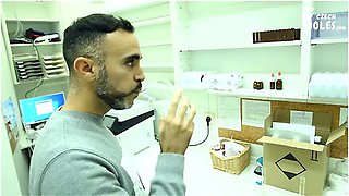 Big Boss - First Day Obedience Training At A New Job (footdom, Boss Feet, Big Feet, Doctor Feet