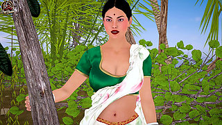 Desi Saali Begs Jiju for Hard Fuck Elder Stepsister Joins Threesome at Farmhouse