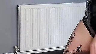 Vibrator Tease for Mummified Slave Girl