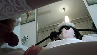 Sissy Crossdresser Fucks Doll with Emo Vibe