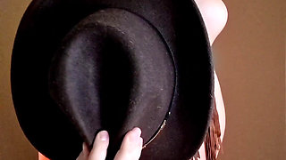 New Cowgirl Toy - Fringed Lingerie & First Ride (pt1)