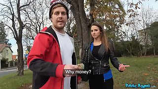 Public agent - Amirah Adara's hidden public hookup for cash