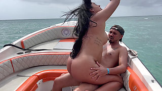 Sex on the Beach and in the Air with a Very Pregnant Woman
