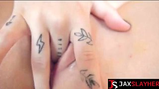 Sky Bri Busty Blonde Takes Huge Black Cock Rough Hardcore