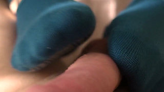 Colorful Socks Footjob