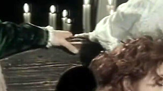 A Medieval Cuckold: the Wife in Doggy Style Gets Fucked by Another Man