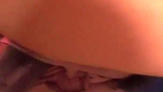 Busty Latina with hairy slit gets a long black cock and facial jizz