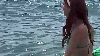 Vlog Lissa Brown Goes to a Nudist Beach to Film a Custom Video