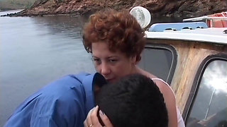 Ahmet and Selma Fuck Outdoors on a Turkish Boat
