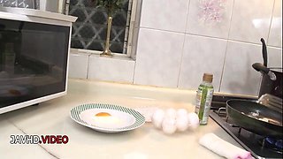 Intense JAV Housewife delivers passionate deep throat blowjob experience