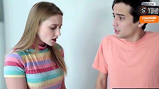 Busty stepmom reaches damsel climax with large dick