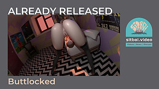 Guestoy: final trailer. POV facesitting and spitting femdom. Busty alt teen with glasses