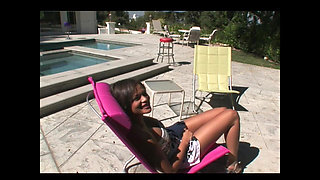 Big Black Cock Stretching Latina Ass Hole