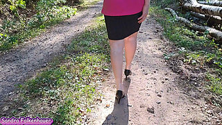 Walk and Pee in the Forest
