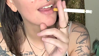 Armpit Worship and Smoking Tease with Chery Trees