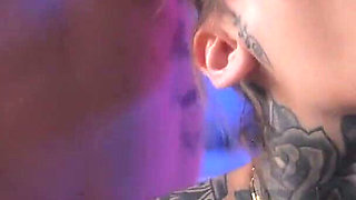 Tattooed Alt Babe Vanessa Vega Seduces Her Guy and Fucks Until He Cums on Her Shaved Pussy