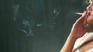 Cougar Milf Smokes, Masturbates & Poses