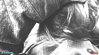 Photoshoot in Woods Creampied and Pissed on