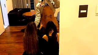 Threesome Blowjob Blonde Hardcore Brunette Amateur