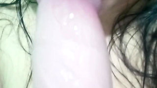 Sexy Filipina MILF, My Pussy Wanted to Eat the Dildo