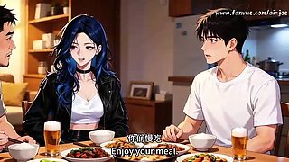 My Friend Watched Me Fuck His Wife – She Loved It! EP-2 - AI Hentai