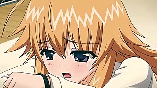 Hot blonde with huge boobs fuckes with a horny old guy, while her boyfriend is waiting for her