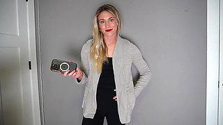 Step-stepmom Sucks Her Step-sons Cock at a Gloryhole Part Two