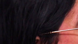 College Nerd Takes Huge Facial and Throat Fucked