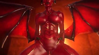 Oc Succubus in an Orgasmic Cowgirl