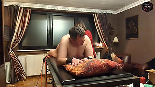 Domlady Mia - Punishment of Terror for the Slave - Training: Ass Fucked by the Fucking Machine - Part 1