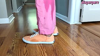 Covered In Cum And Piss - Trans Domme Facial And Pee For Submissive