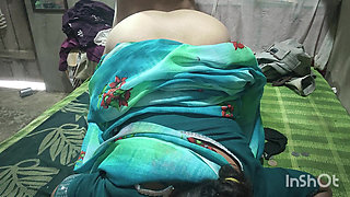 Sister-in-law on the bed by brother-in-law