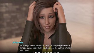 Adult visual novel, brunette big ass, game walkthrough