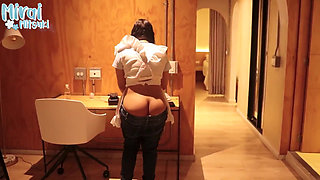 POV My Perverted Boss Sees My Buttcrack