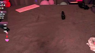 Monika Sweet masturbates her pussy and ass with toy