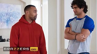 Brazzers Abby Rose Big Boobs Squirting - Kitchen Fuck with Zane Walker's Big Cock