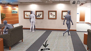 Amnesia: a sexy nurse is doing a dick examination in the hospital ep.20